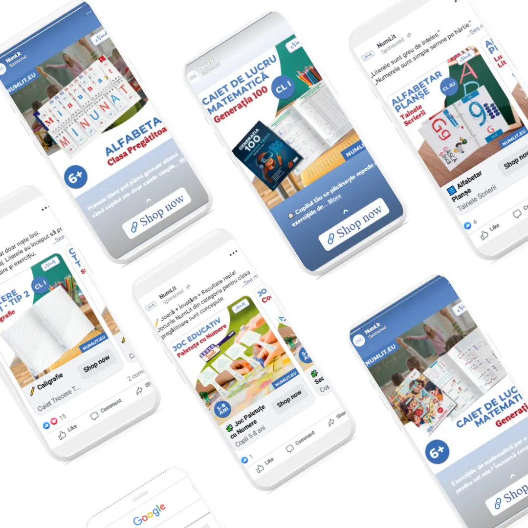 Campanii Meta Ads ADV+ Sales cu formate video și carusel pentru Back to School