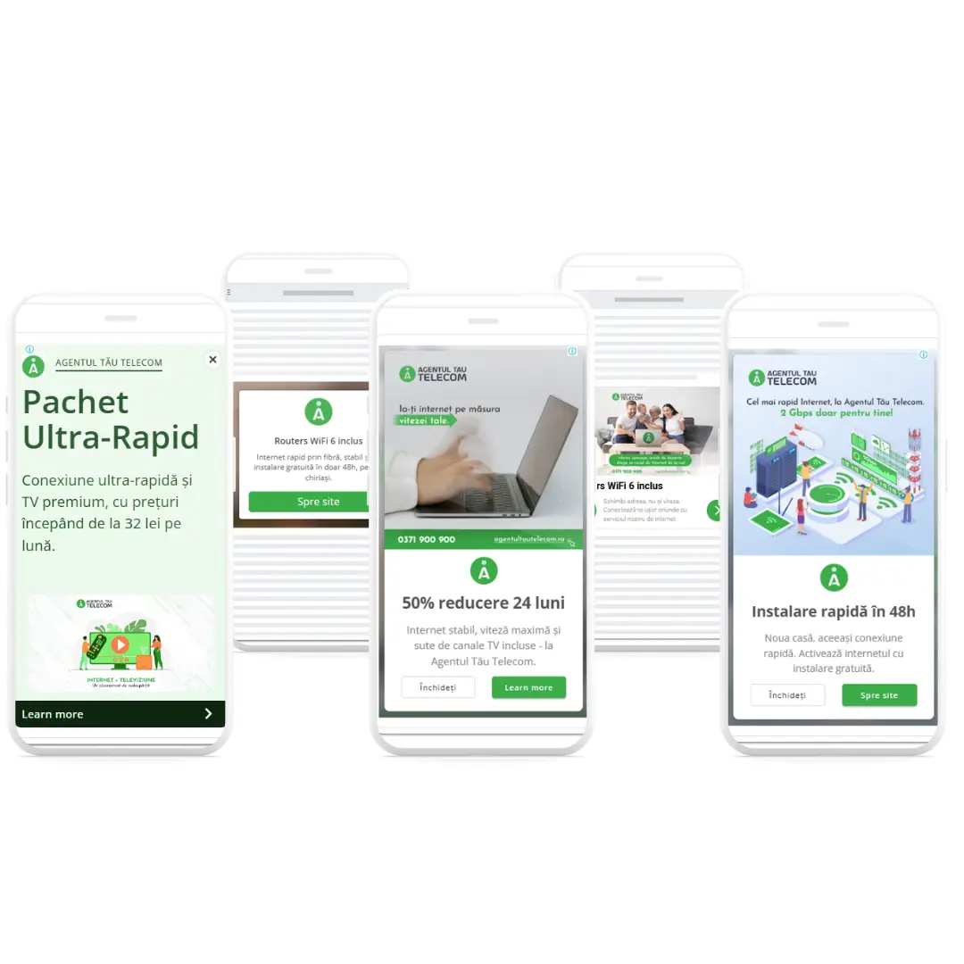 Planul de lucru CYBERAXO pentru campanii Google Ads și optimizare lead-uri în telecom