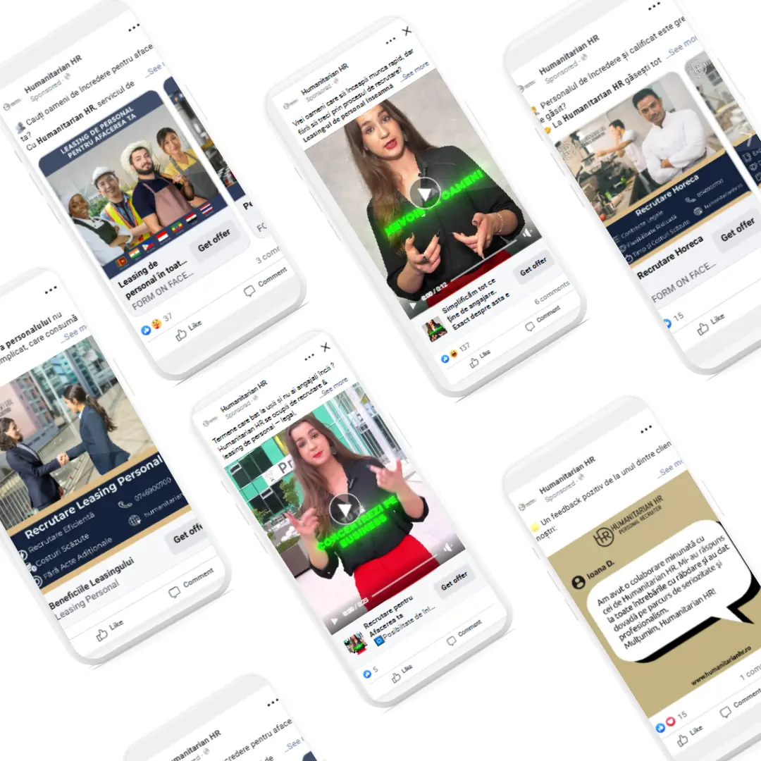 Impactul vizualurilor și creativelor video în decizia de lead pentru recrutare B2B