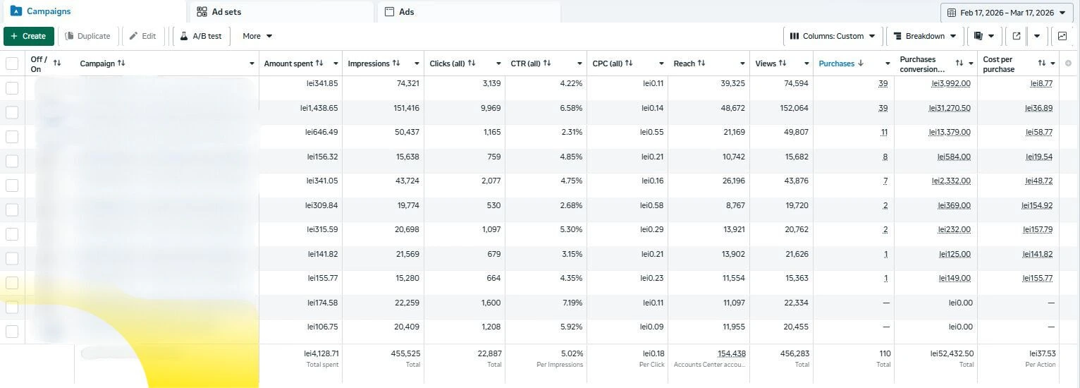 Simplu, clar, profitabil: cum am scalat campaniile Meta Ads
