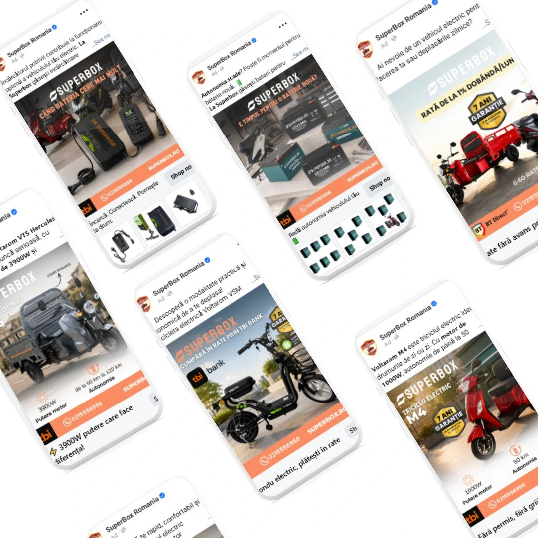 Google Ads și Meta Ads au generat ROAS 12,41 pentru un business eCommerce